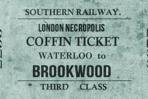 Staţia feroviară Necropolis din Londra: trenul călătorilor neînsufleţiţi