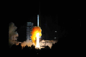 Satelit al proiectului chinez de explorare lunara, lansat de catre racheta Long March 3B in 2014