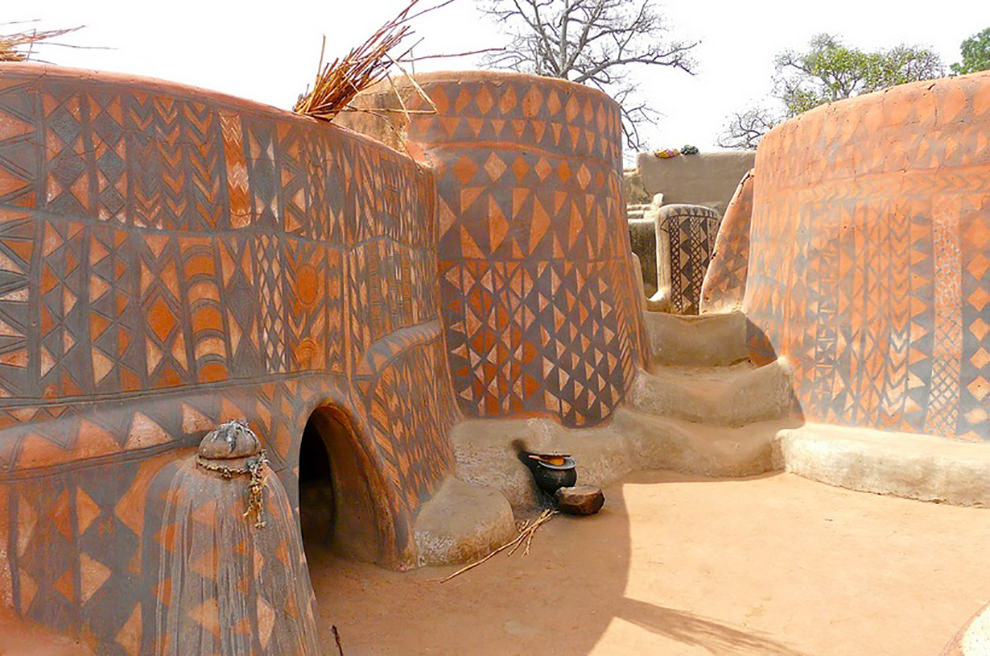 Un sat african este de fapt o operă de artă