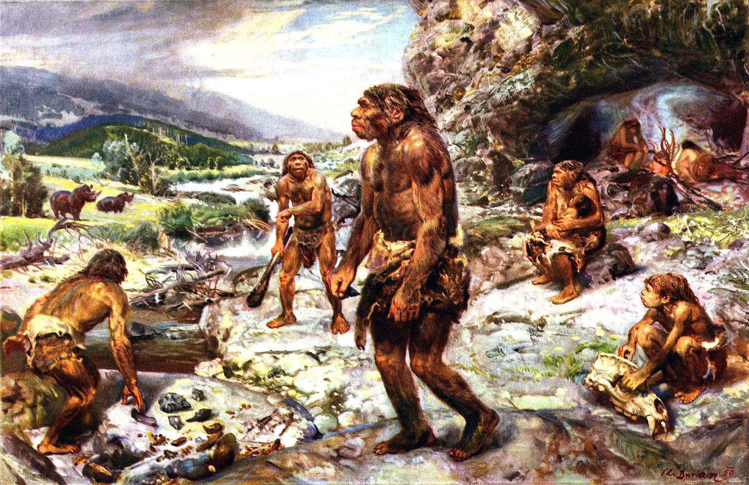 Clima pare a fi motivul extincţiei Neanderthalienilor