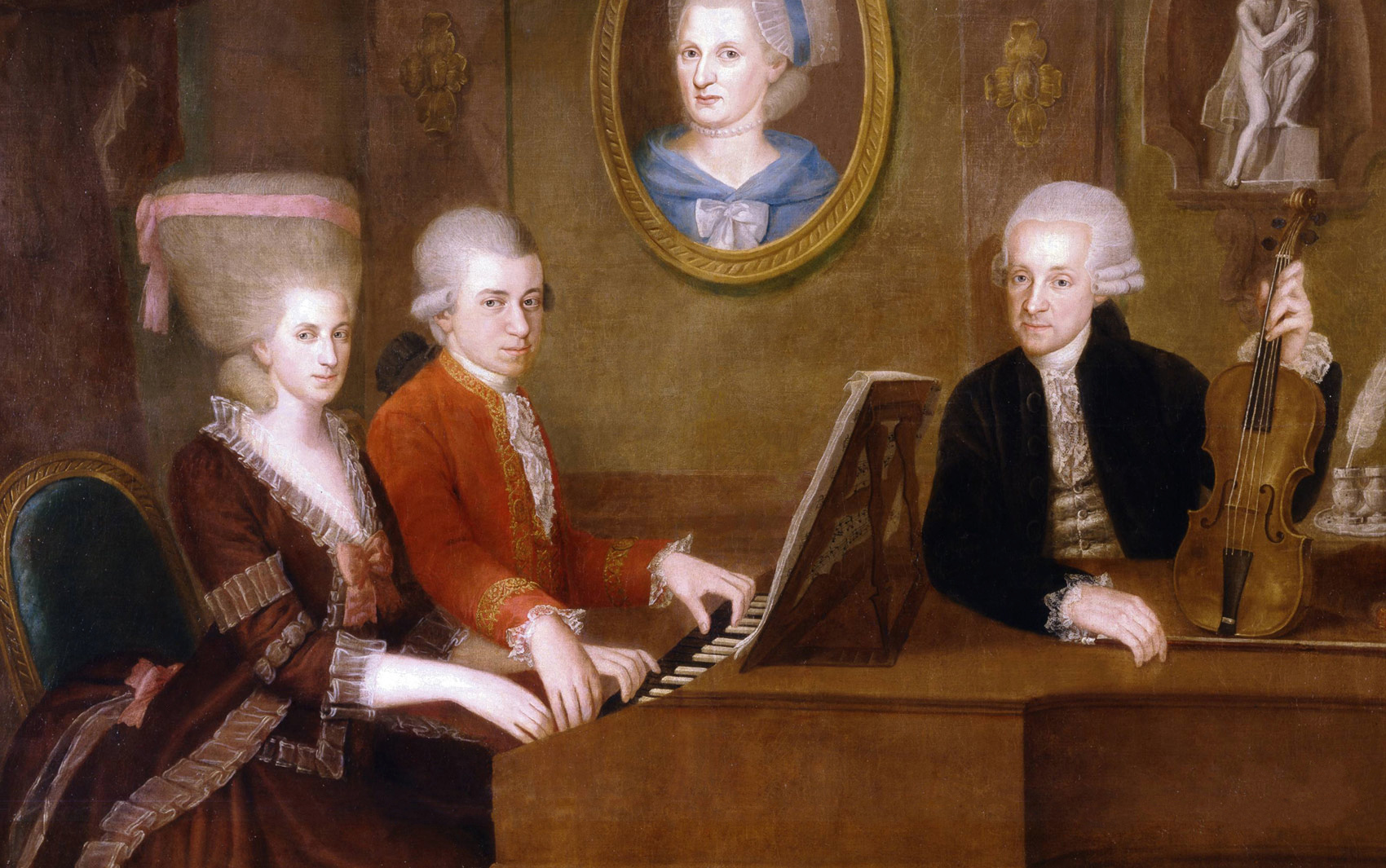 Reconstituirea feţei lui Mozart: cum ar fi arătat celebrul compozitor