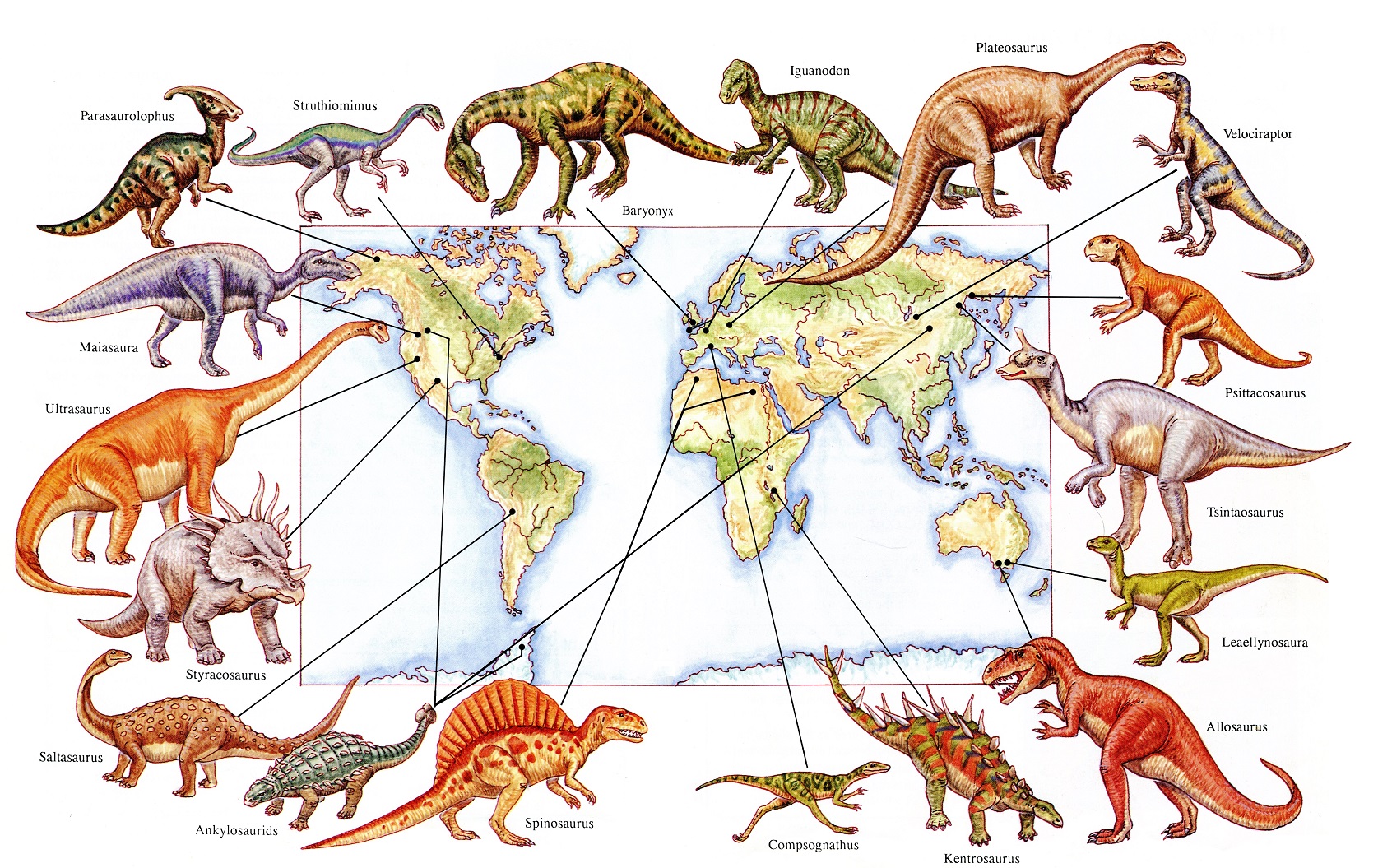 De ce au existat atât de multe specii de dinozauri?