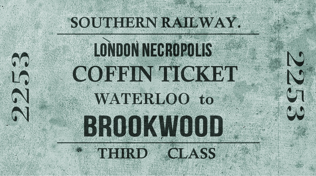Staţia feroviară Necropolis din Londra: trenul călătorilor neînsufleţiţi