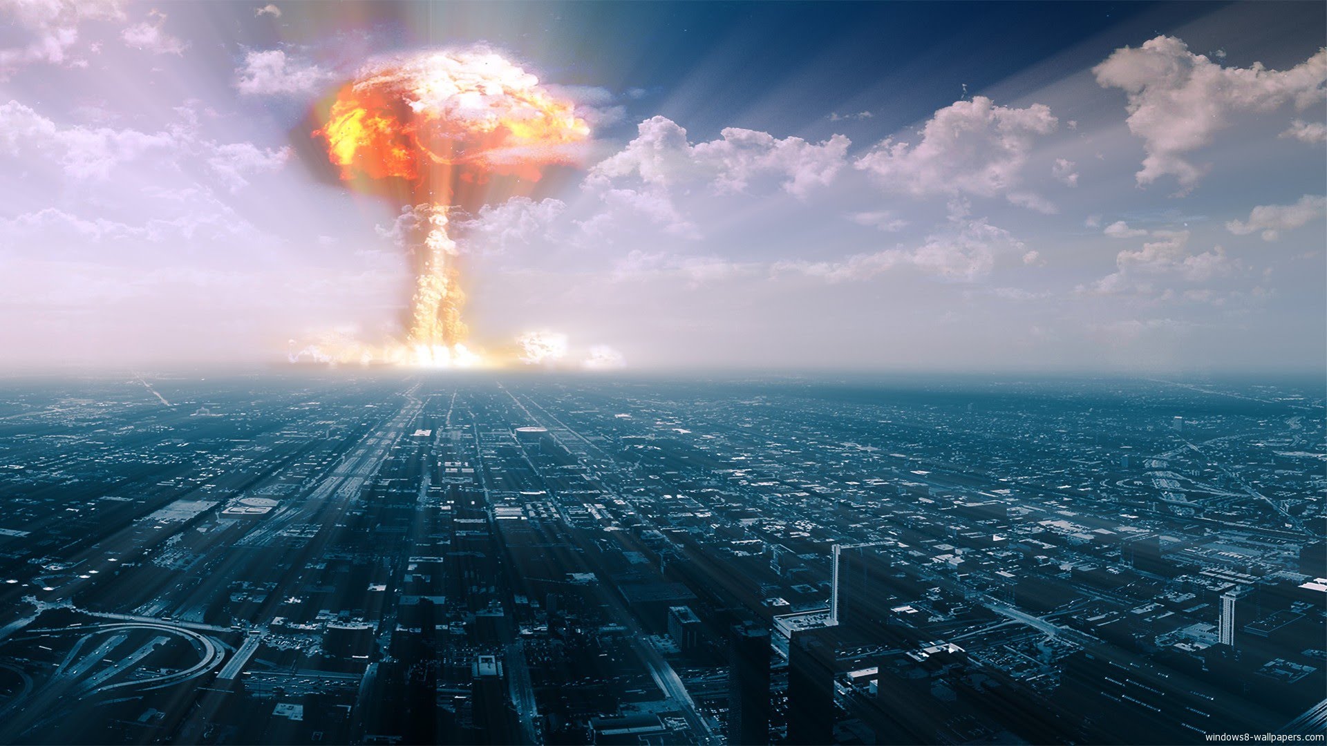 Ce s-ar întâmpla dacă o bombă nucleară ar fi aruncată asupra unui oraş?