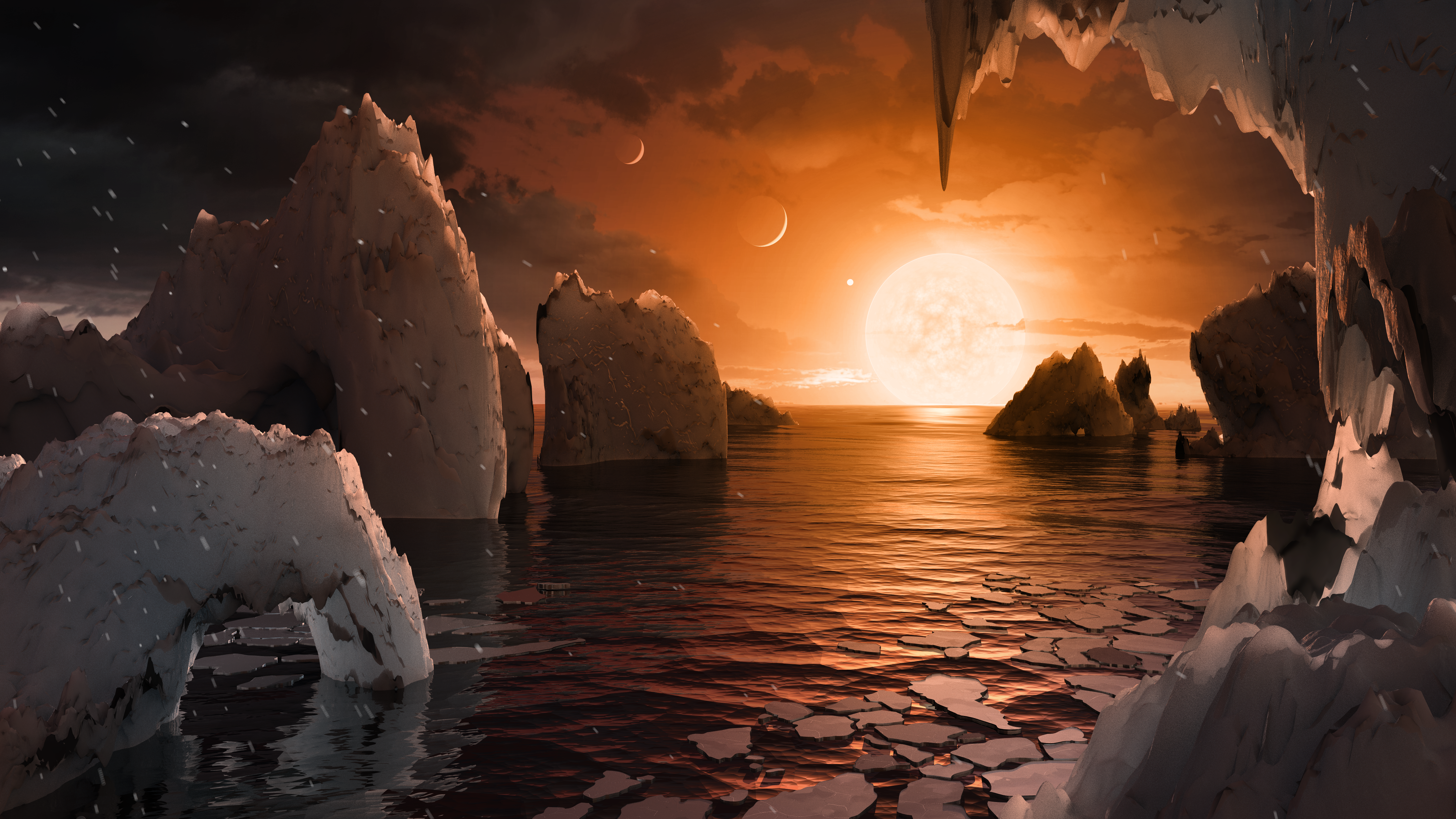 NASA a descoperit un sistem solar plin cu planete asemănătoare Pământului