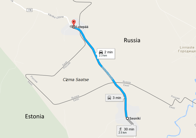 Cizma Saatse: O anomalie a frontierei Rusia-Estonia