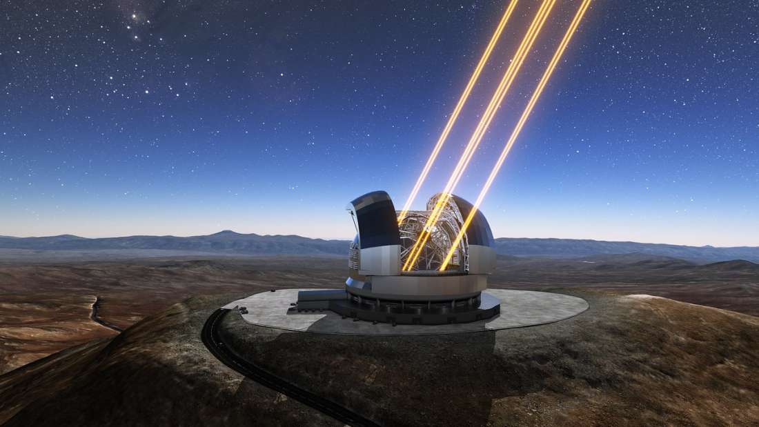 A început construcţia telescopului extrem de mare