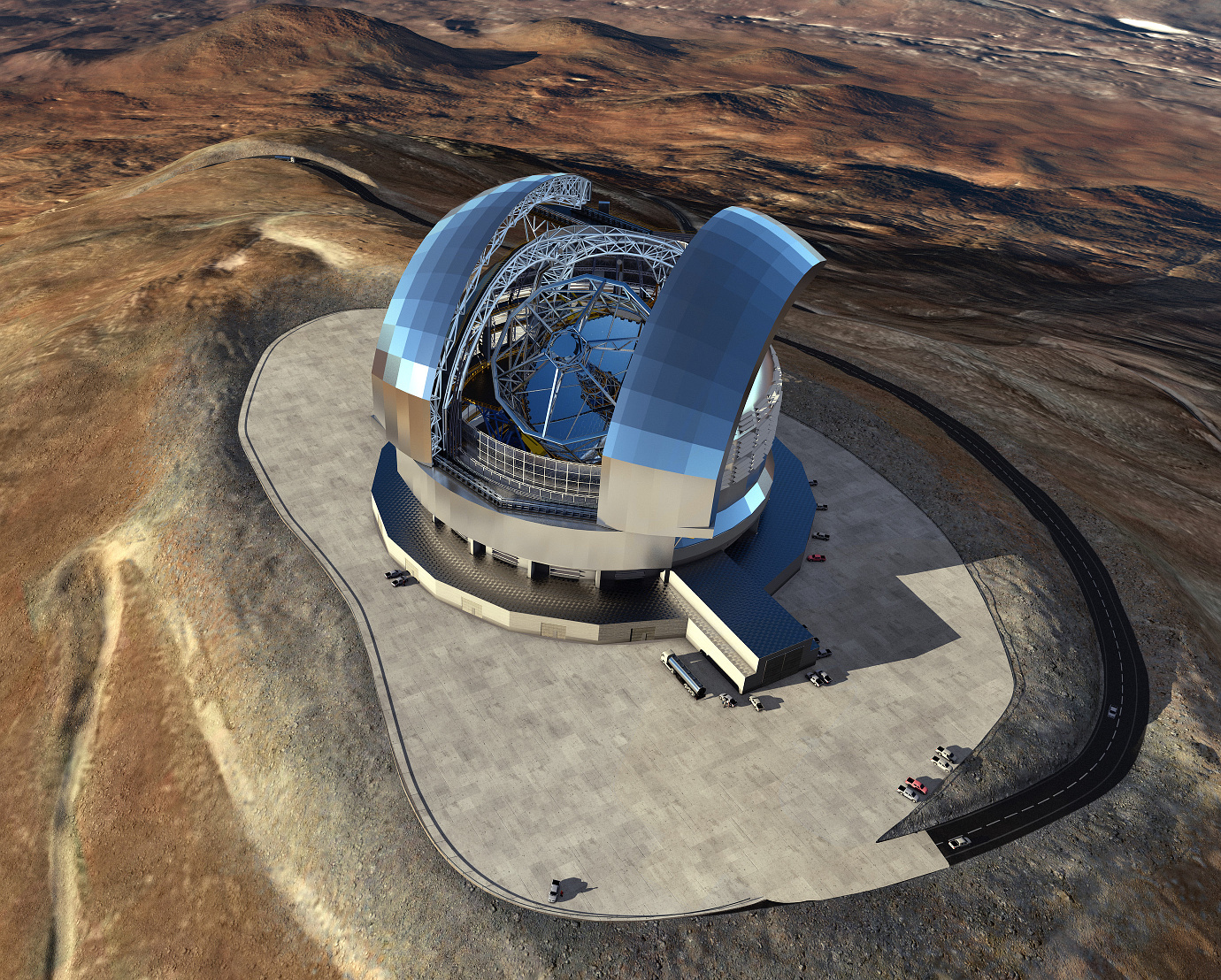 A început construcţia telescopului extrem de mare