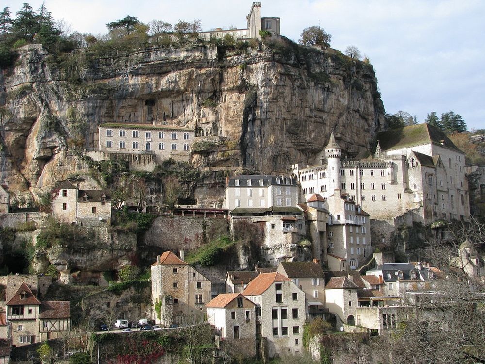 Rocamadour, satul vertical