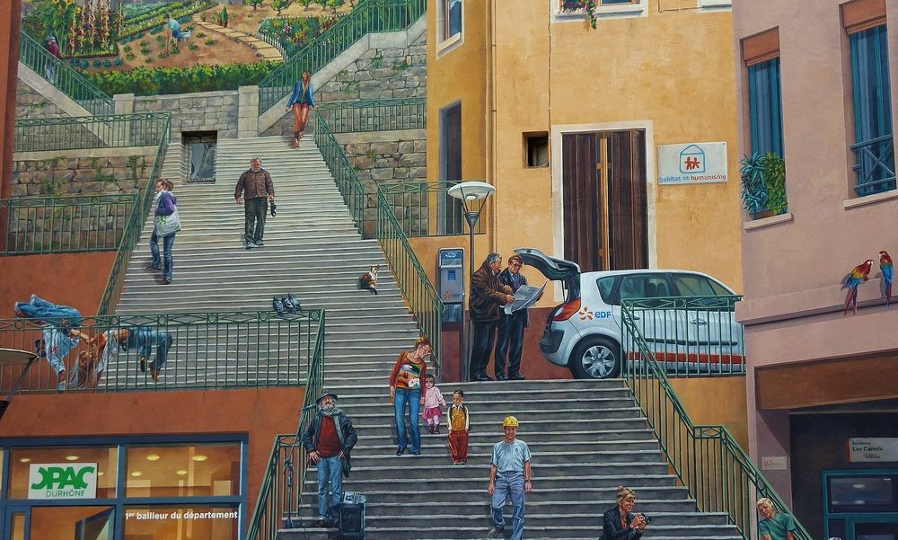 Lyon, oraşul picturilor murale