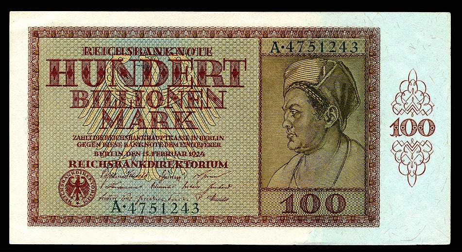 Hiperinflaţia germană din 1923