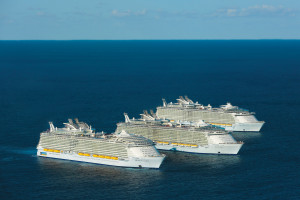 Foto: Royal Caribbean International; Cele trei nave-surori