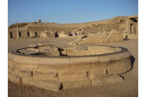 Nilomtrul de la Templul Kom Ombo; Foto: Wikimedia