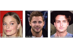 Partenerul actritei australiene Margot Robbie, Tom Ackerley (mijloc), arata similar cu fratele ei, Cameron Robbie (dreapta). De mult timp s-a speculat ca femeile tind sa aleaga parteneri care arata ca parintii lor, insa noile cercetari sugereaza ca femeile sunt mai atrase de barbatii care seamana cu fratii lor